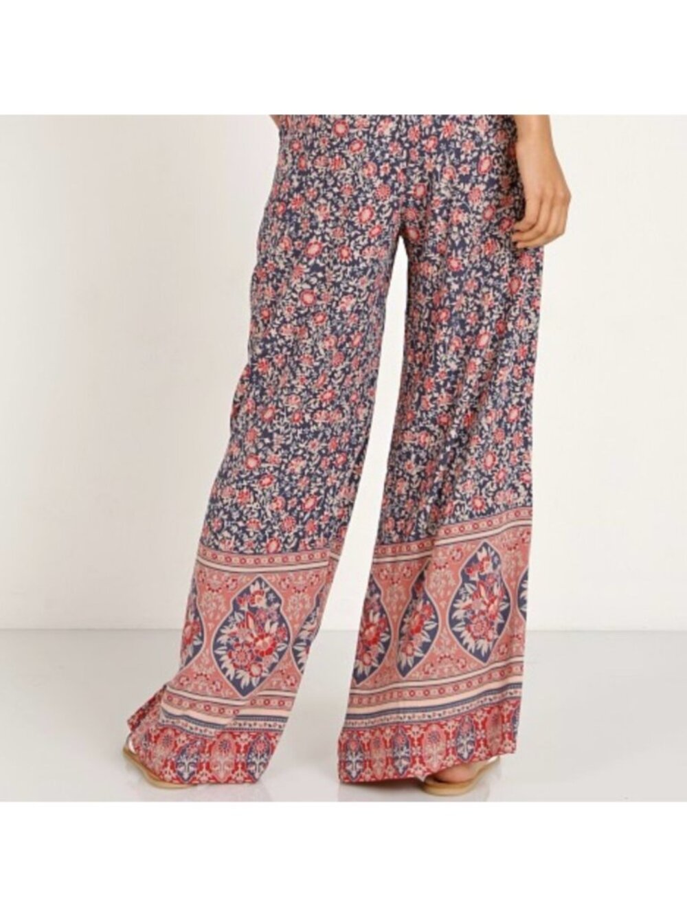 Spell EUC Jasmine Palazzo Pants In Navy-XS - Picture 6 of 10